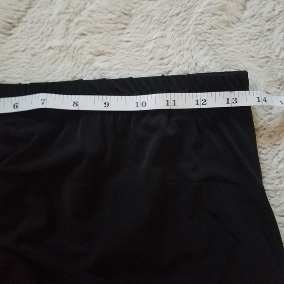 Sophia NYC Black Brown Tie Front Maxi Skirt New S - Picture 8 of 8